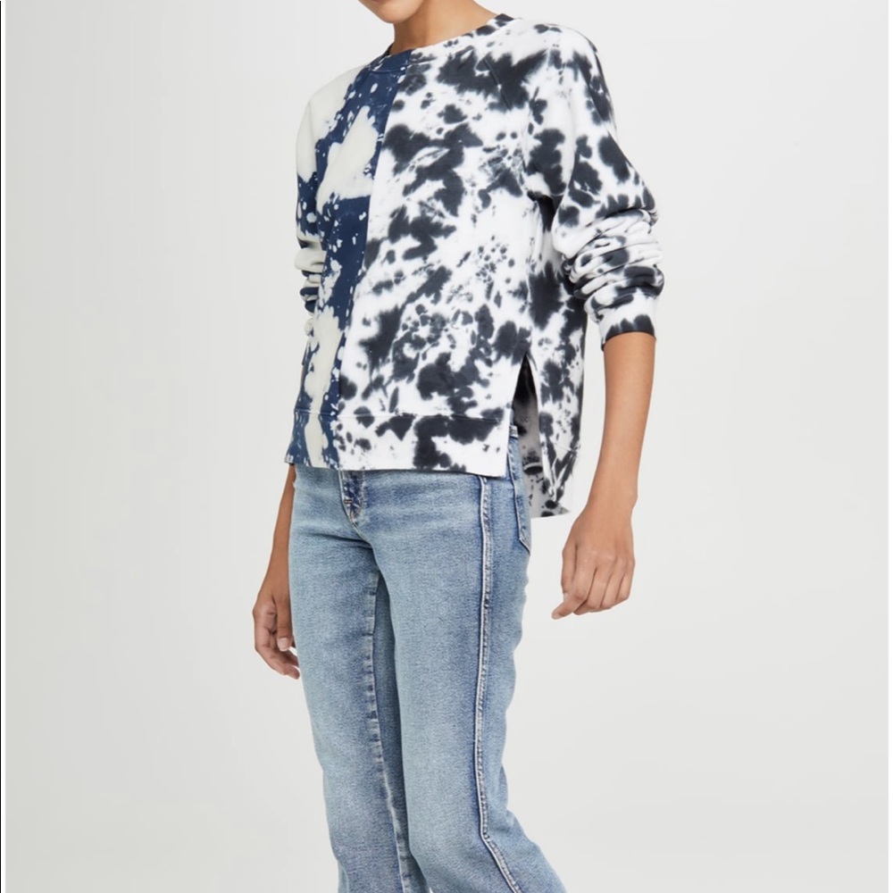 Proenza Schouler WL Tie Dye Sweatshirt SZ XS